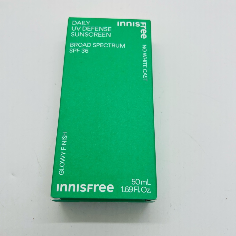 NWT Innisfree  UV Defense Sunscreen SPF 36 1.7 oz